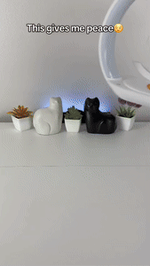 Quicksand Night Lamp With Wireless Charger