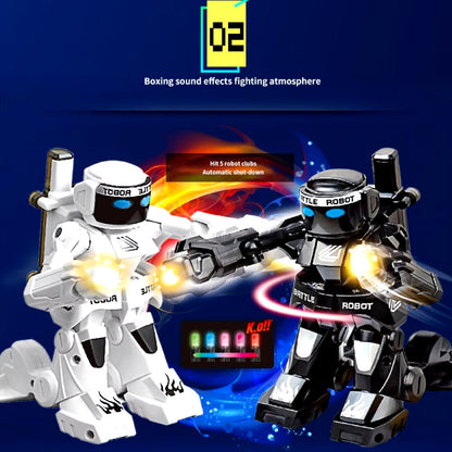 Ultimate RC Robot Battle Boxing Toy - Remote Control Humanoid Fighting Robot with Dual Joystick Control for Kids