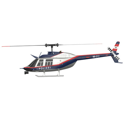 C138 BELL 206 Jet Ranger 6-Axis Gyro Stabilized 4-Channel RC Helicopter - Ready to Fly for Adults