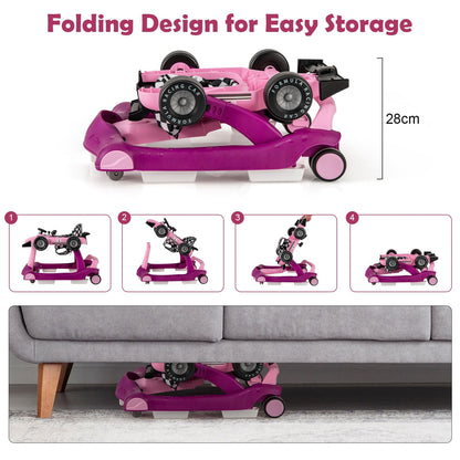 Versatile 4-In-1 Baby Push Walker