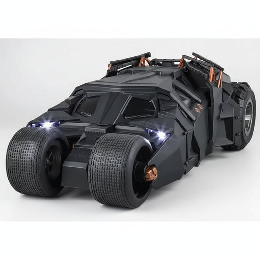 1:18 Batmobile Car Model Toy the Dark Knight Trilogy Sound Light Sliding Spray Alloy Vehicle Models