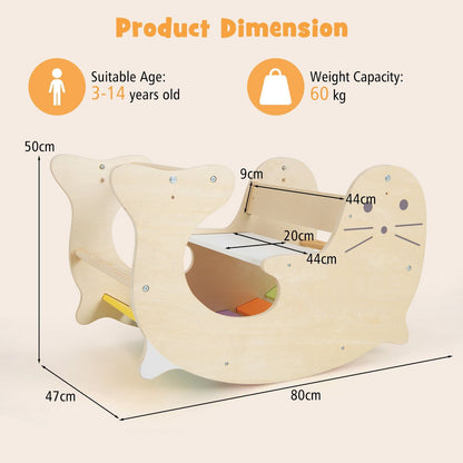 3-In-1 Climbing Toy Set for 3-14 Years Old Toddlers