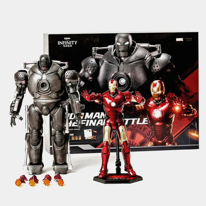 MK4 Iron Man Gantry Original 1/10 Tony Stark Model Action Figure Collectible Toy Gift for Kids