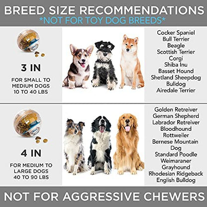 Adjustable Dog Treat Dog Ball and Treat Dispensing Dog Toys