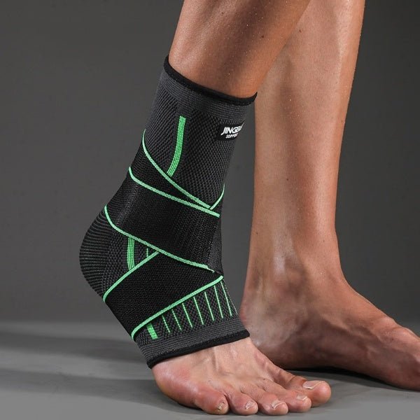 Ankle Support Sleeve With Bandage