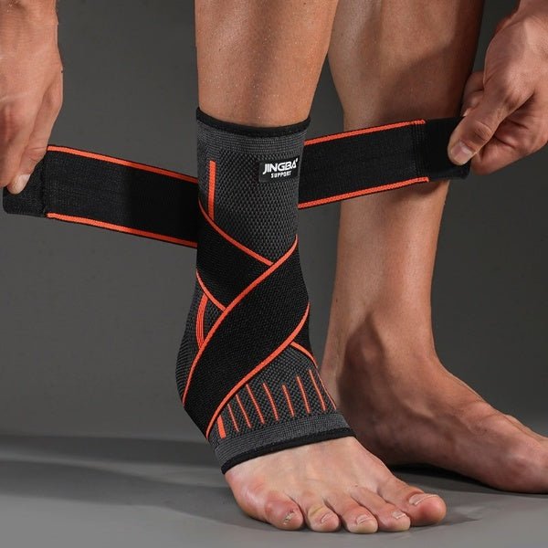 Ankle Support Sleeve With Bandage