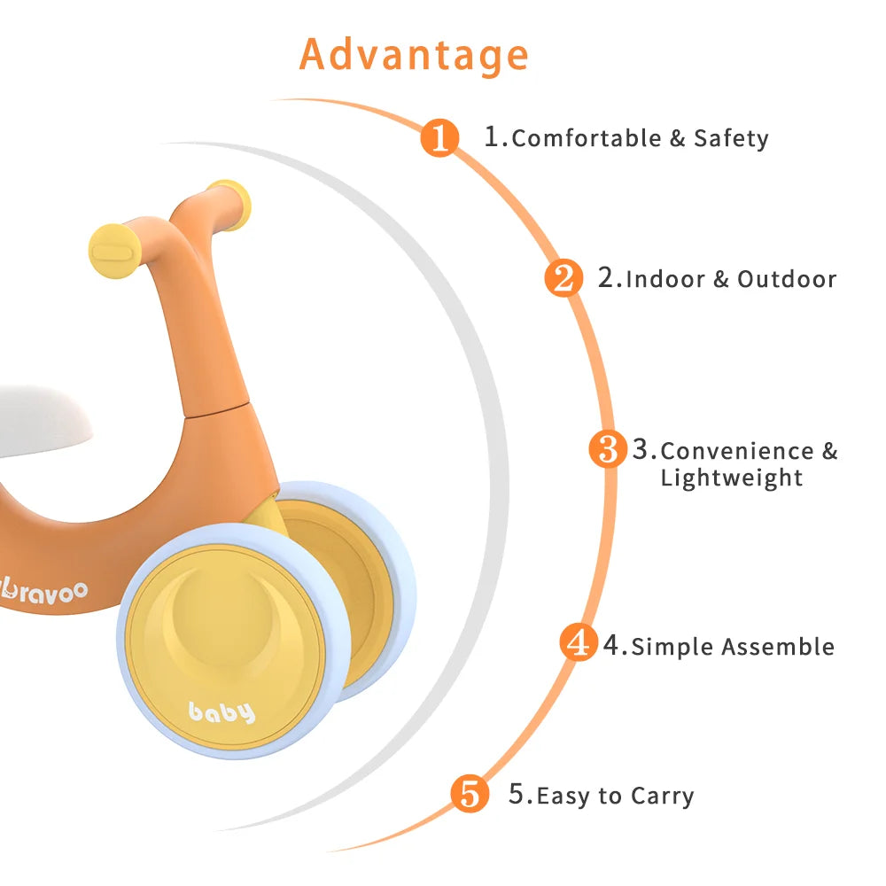 Baby Balance Bike Toys for 10-36 Month Ride on Toy