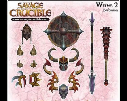 1/12 Savage Furnace Action Figure Collection Toys