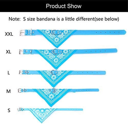 Bandana with Collar for Dogs