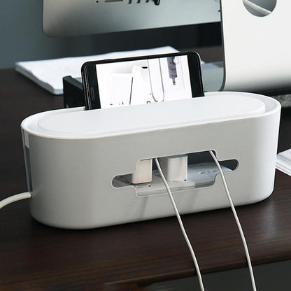 Cable Storage Box Power Strip Wire Case