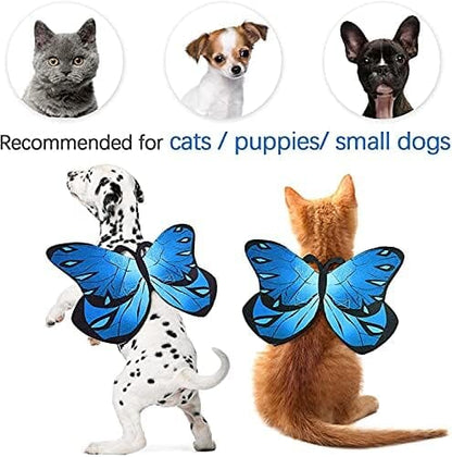 Cat Dog Butterfly Costume Wings for Halloween Party Decoration