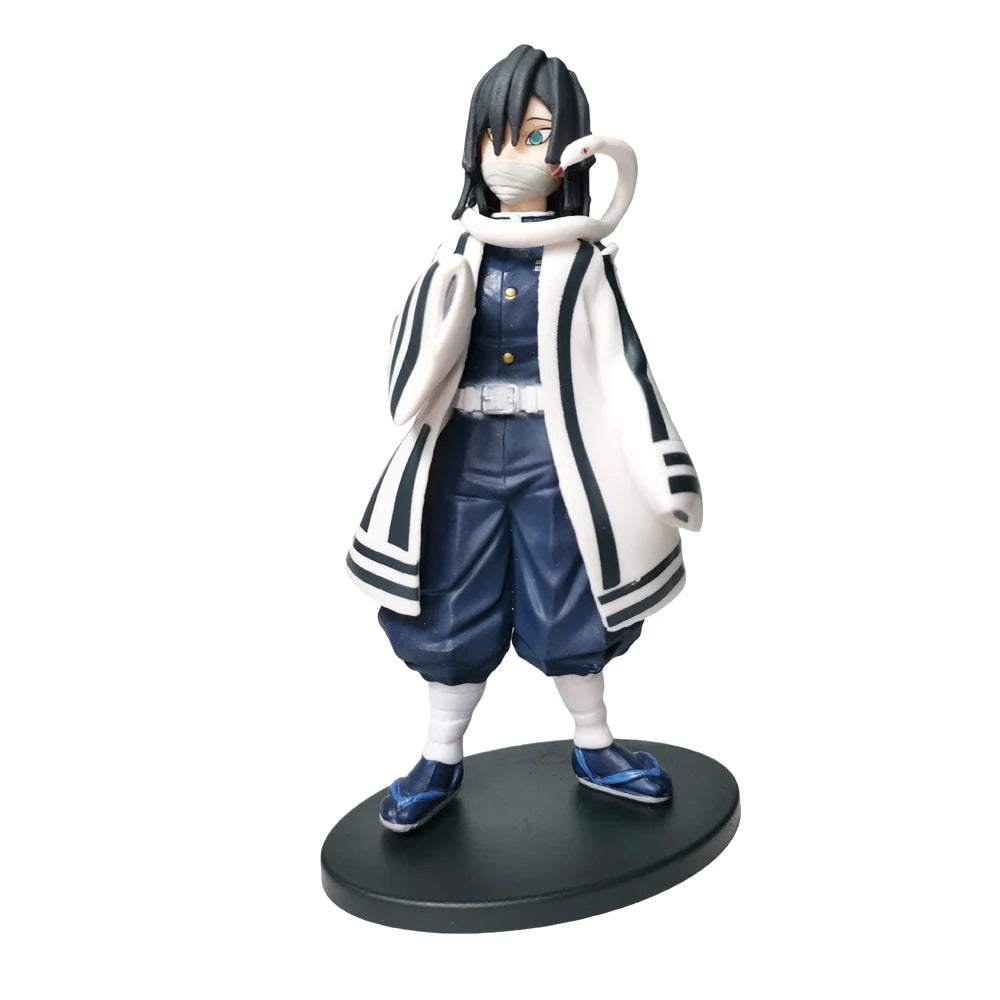 Ultimate Anime Demon Slayer Action Figures Set - Kamado Tanjirou, Nezuko, Zenitsu & Inosuke PVC Collectibles
