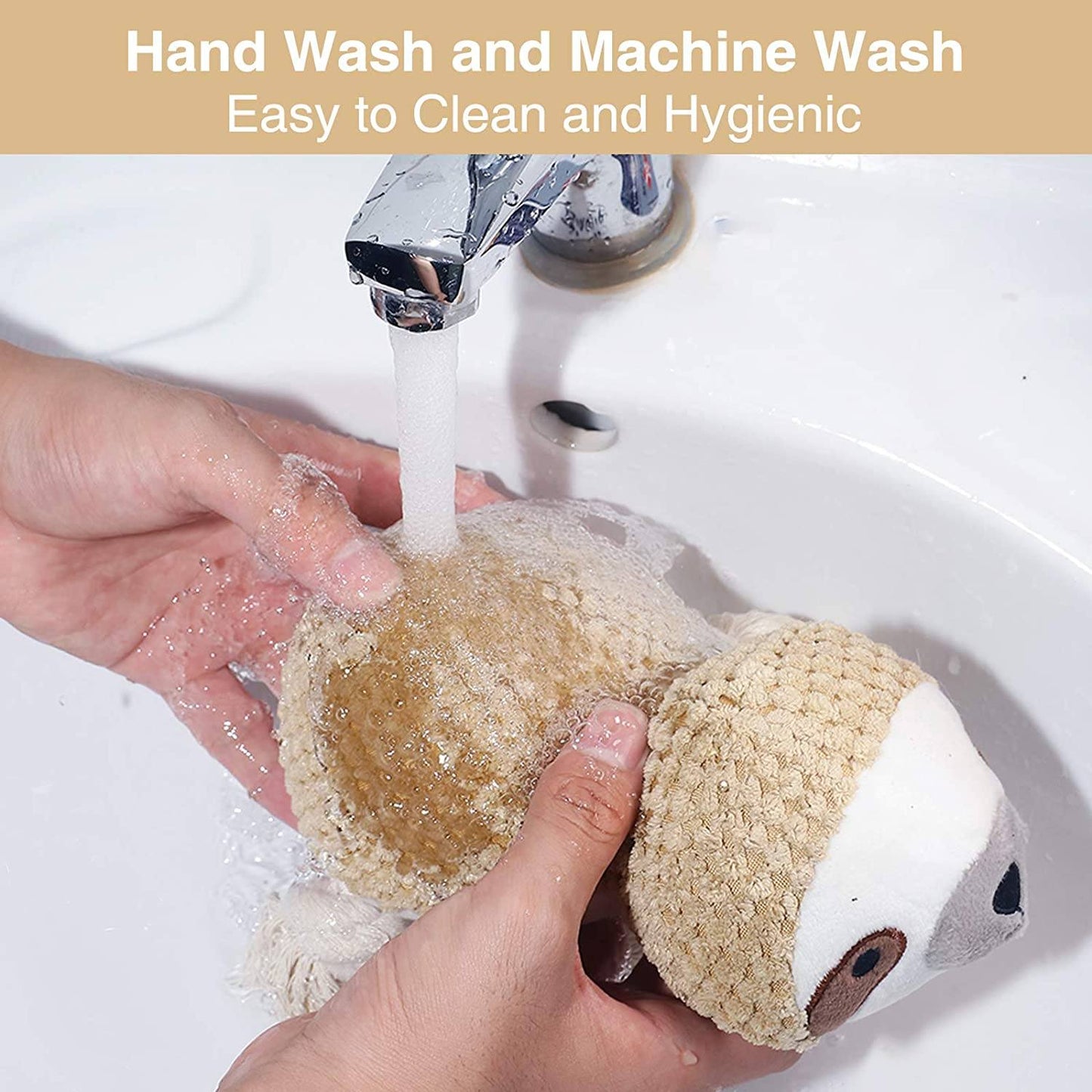 Cotton Plush Squeaky Dog Toys