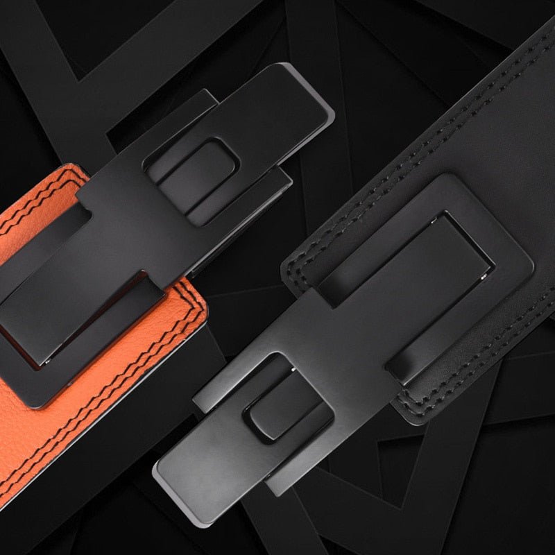 Cowhide Wide Weightlifting Belt