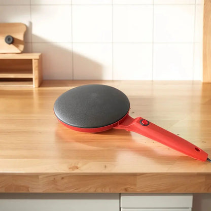 CrispWave: Electric Crepe Maker Non Stick Pan