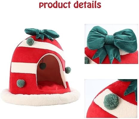 Cute Christmas Cat House