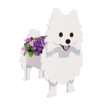 Cute Hand-made Dog-shaped Flower Pots Planter