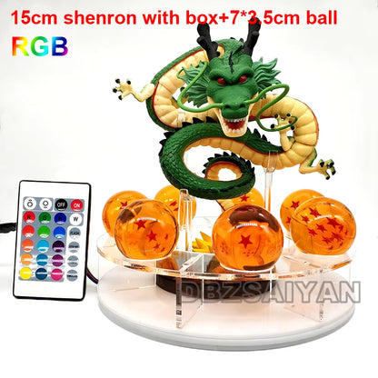Z Shenron Lamp Super Saiyan Goku Action Figure  Shenlong Model Light Base Collection Gift