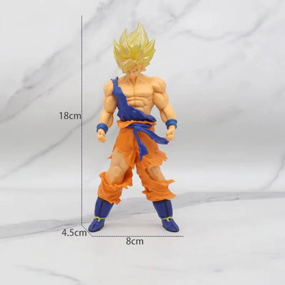Super Saiyan Goku 18 cm Action Figure - Must-Have Dragon Ball Z Collectible for Kids & Fans!