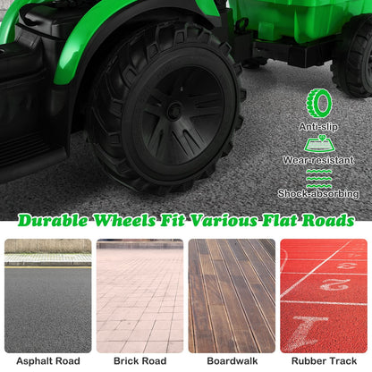3 in 1 Ride on Tractor and Trailer with Shovel Bucket