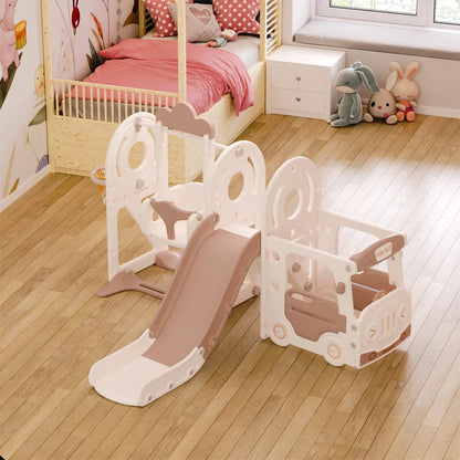 Kidkid 3-in-1 Toddler Swing and Slide Climber Playset - Perfect for Indoor & Outdoor Fun for Ages 3-6!