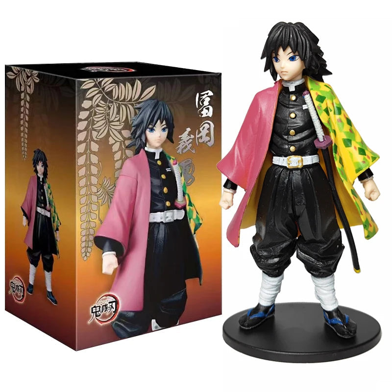 Ultimate Anime Demon Slayer Action Figures Set - Kamado Tanjirou, Nezuko, Zenitsu & Inosuke PVC Collectibles