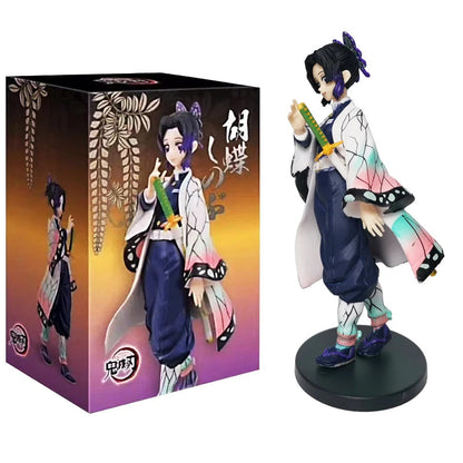 Ultimate Anime Demon Slayer Action Figures Set - Kamado Tanjirou, Nezuko, Zenitsu & Inosuke PVC Collectibles
