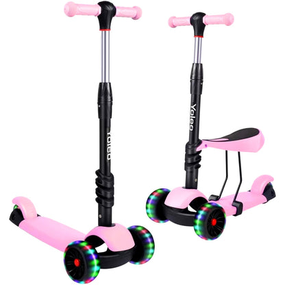 Kids Three Wheel Kick Scooter Aged 2-8