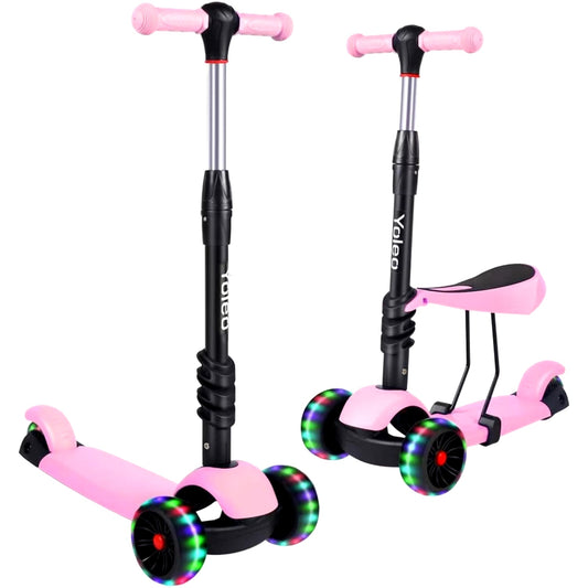 Kids Three Wheel Kick Scooter Aged 2-8