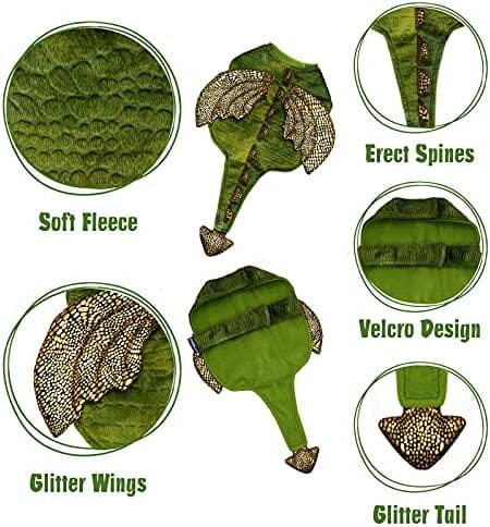 Dinosaur Cosplay Halloween Outfits for Small Pets