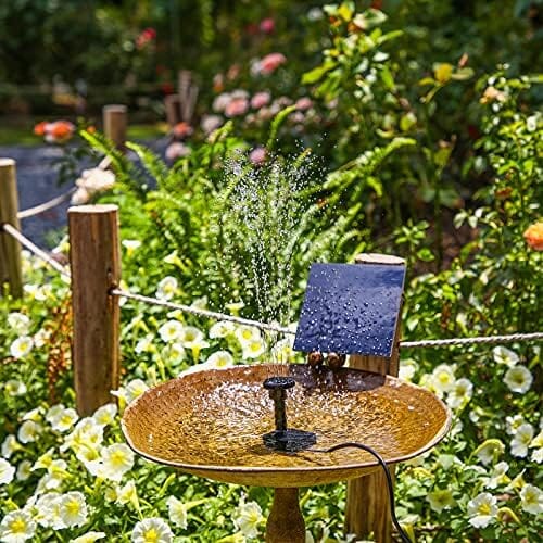 DIY Water Feature Outdoor Fountain for Bird Bath, Ponds, Garden and Fish Tank