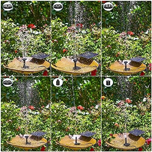 DIY Water Feature Outdoor Fountain for Bird Bath, Ponds, Garden and Fish Tank