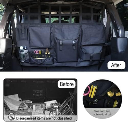 Dog Barrier Trunk Cargo Organizer Storage Accessories