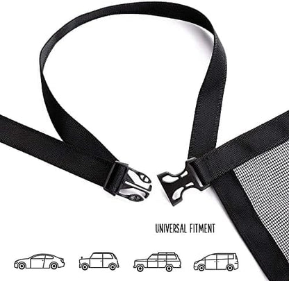 Dog Car Net Barrier  Universal Fit Sturdy Mesh Easy to Install