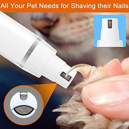 Dog Clippers Grooming Kit Hair Clipper-Low Noise Paw Trimmer- Rechargeable