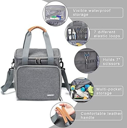 Dog Grooming Supplies Organizer Tote Bag