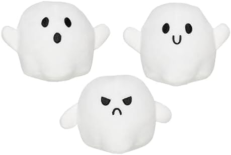 Dog Owner Must Have Accessories, Spooky Ghosts Fall Dog Toys, Set of 3