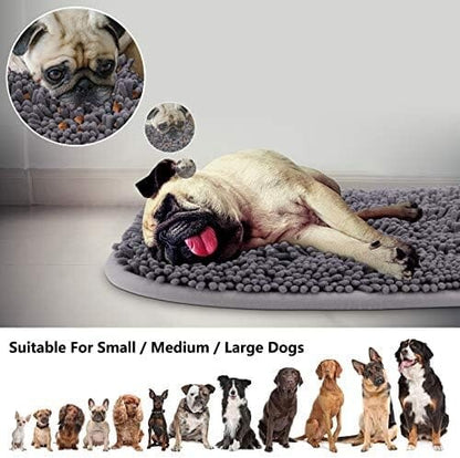 Dog Sniffing Interactive Feeding Game Boredom