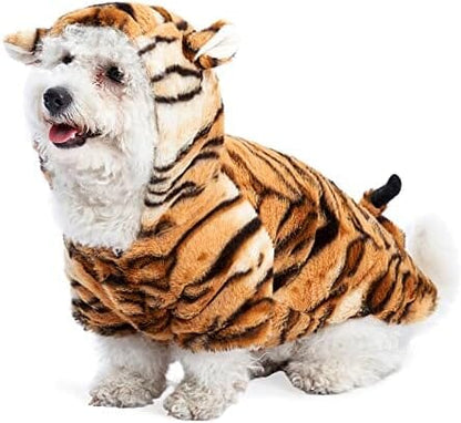 Dog Tiger Pet Costumes Halloween