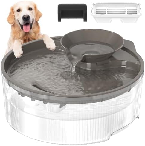 Dog Water Fountain Filters for Big Dog Water Bowl Dispenser