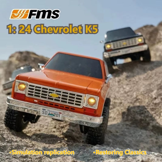 Fms 1:24 K5 Blazer Retro Simulation Pickup Truck Model Rc Climbing Car Model Toy