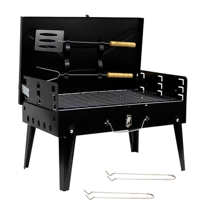 Portable Folding Charcoal Barbecue Grill