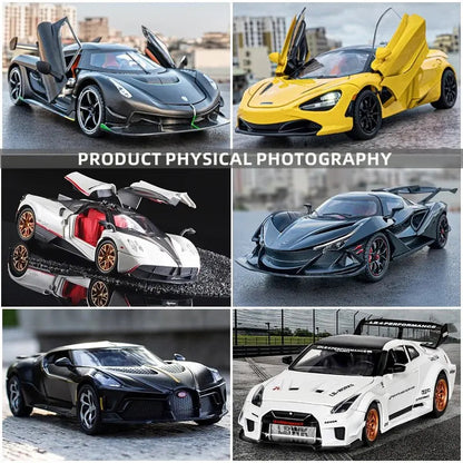 Stunning 1:24 Scale Pagani Alloy Supercar Model