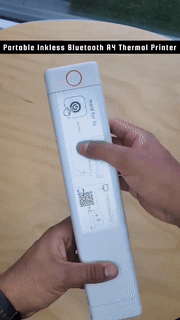Portable Inkless Bluetooth A4 Thermal Printer