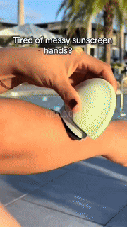 Refillable Silicone Sunscreen Roller