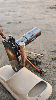 Mobile Clip-On Monocular Telescope