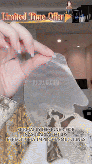 Reusable Anti Wrinkle Silicone Sticker 16 Pcs