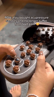 Acupressure Massage Therapy Slippers
