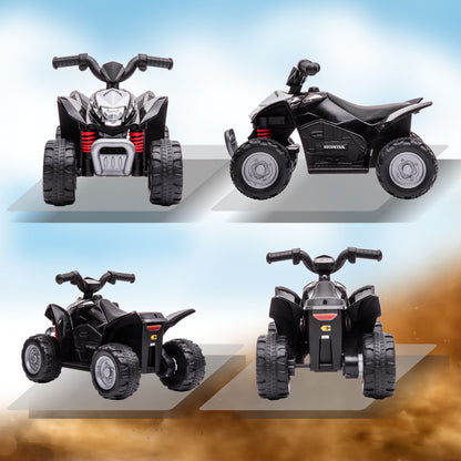 Honda Kids Electric Quad Bike - 6V ATV for Ages 1.5-3, Black