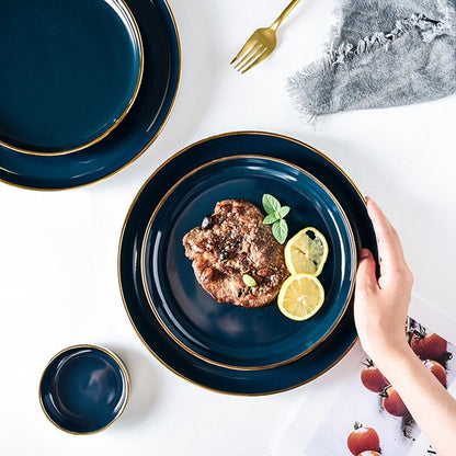 Oxford Blue Luxury Dinnerware Set